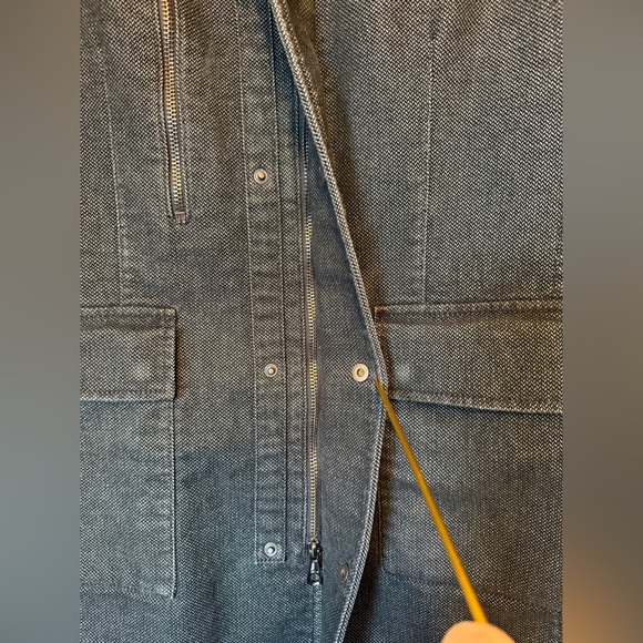 John Barritt Black Tweed Lined Mens Car Coat - Picture 4 of 12